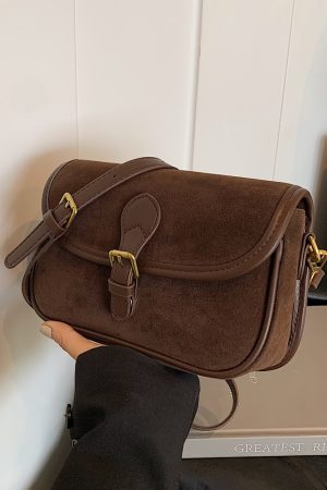 Spring & Summer Matte Texture Crossbody Bag - Versatile Small Square Shoulder Bag in Korean Style, Niche Design for Commuters