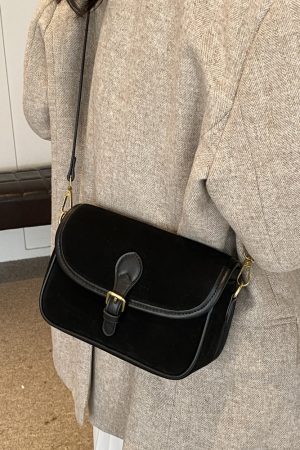 Spring & Summer Matte Texture Crossbody Bag - Versatile Small Square Shoulder Bag in Korean Style, Niche Design for Commuters
