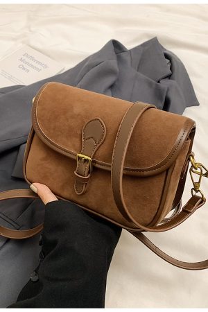 Spring & Summer Matte Texture Crossbody Bag - Versatile Small Square Shoulder Bag in Korean Style, Niche Design for Commuters