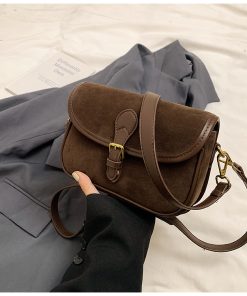 Spring & Summer Matte Texture Crossbody Bag - Versatile Small Square Shoulder Bag in Korean Style, Niche Design for Commuters