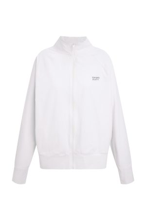 Stand-Up Collar Loose Fit Raglan Sleeve Sun Protection Jacket - UPF50+ Summer Long Sleeve Lightweight Outerwear
