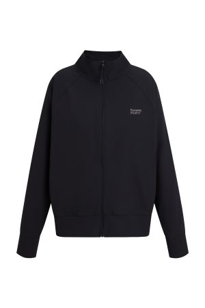 Stand-Up Collar Loose Fit Raglan Sleeve Sun Protection Jacket - UPF50+ Summer Long Sleeve Lightweight Outerwear