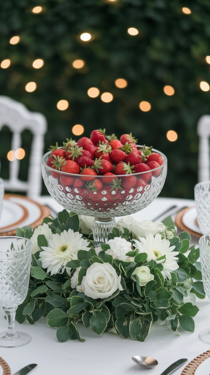Creative Strawberry Centrepiece Ideas for Events outfit idea