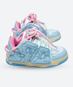 Street Wear With Skirt, Cute Soft Outfits Aesthetic - Neon Sneakers