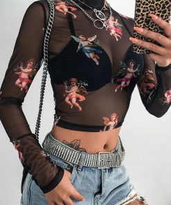 Streetwear Outfit Ideas, 337 Outfits - Angels Sheer Top