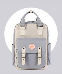 Streetwear Y2k Fashion Women, Y2k Retro Outfits - Multicolor Pastel School Backpack