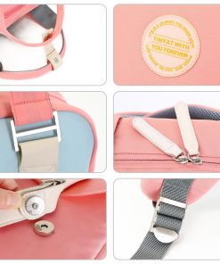 Streetwear Y2k Fashion Women, Y2k Retro Outfits - Multicolor Pastel School Backpack