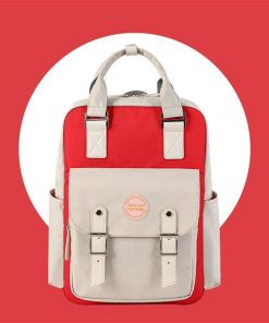 Streetwear Y2k Fashion Women, Y2k Retro Outfits - Multicolor Pastel School Backpack