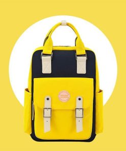 Streetwear Y2k Fashion Women, Y2k Retro Outfits - Multicolor Pastel School Backpack