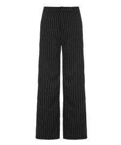 Striped Two-Piece Suit Set with Lapel Vest and Slim Fit Trousers - Stylish Commuter Outfit for Trendy 90s and Y2K Fashion