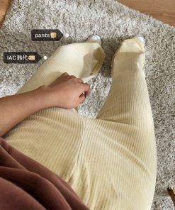 Stylish Bootcut Flared Pants in Soft Corduroy - Trendy Korean Style for Effortless 90s-Inspired Fashion