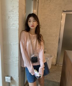 Stylish Green Long Sleeve Tee - Versatile Wear, Sun Protection, Lightweight Fashion Top for Effortless Layering