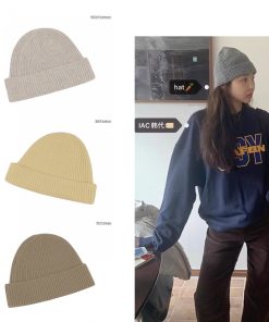 Stylish Korean Alpaca Wool Baby Hat - Warm, Cute, and Cozy Cold Weather Accessory