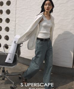 Sublime Literary Loose Casual Long Straight Leg Jeans for Effortless Style and Comfort - Trendy Everyday Wear