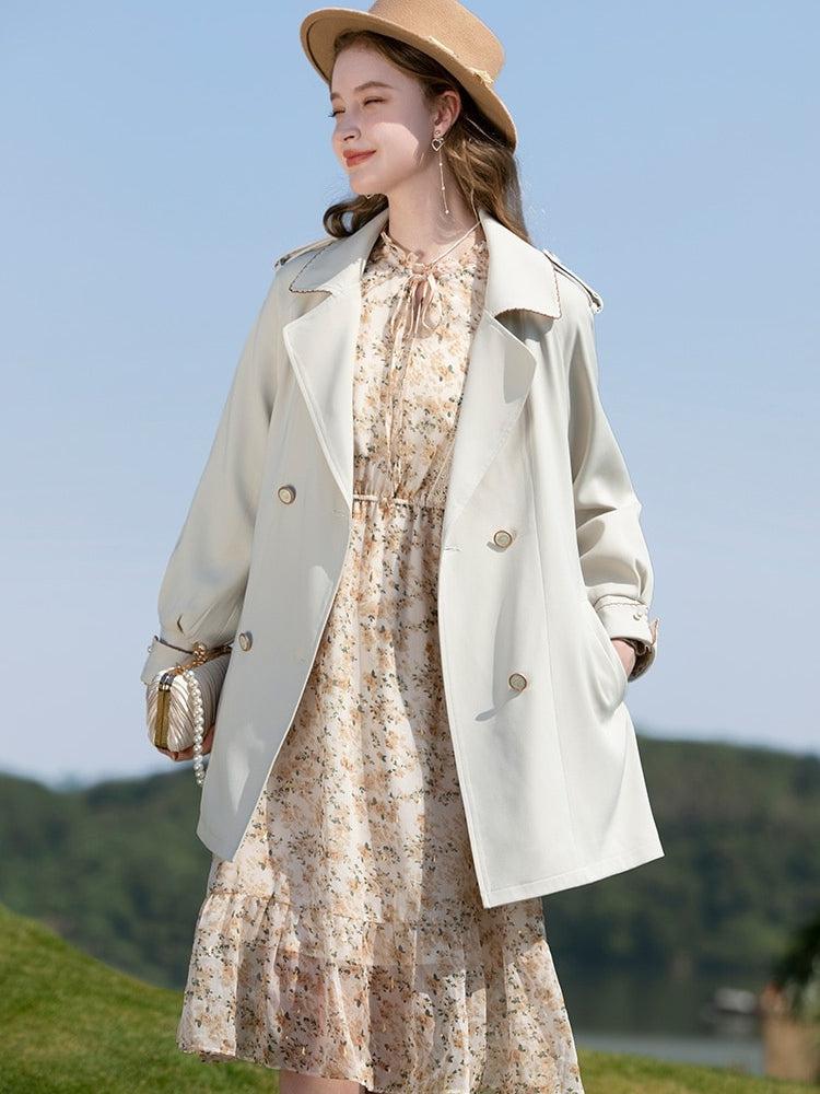 subversive acubi fashion, Acubi Fashion Layering - Cottagecore Lace Detailed Floral Midi Dress