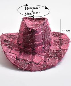 subversive acubi fashion, Aesthetic Dress - Disco Cowgirl Hat