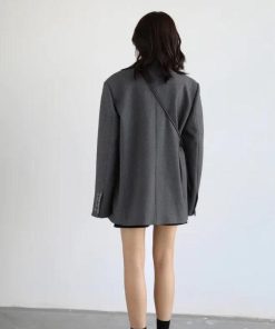 Sugar Free Outfits, Cat Inspired Outfits - Office Style Wide Shoulder Classy Blazer