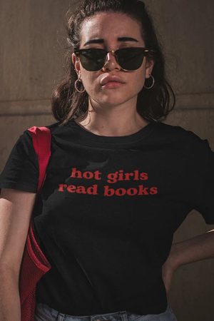 Sugar Free Outfits, Intj Outfit Women - Hot Girls Read Books Tee