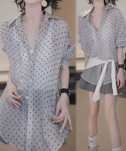 Summer 2025 Women's Chinese Style Sleeveless Green Printed Top and Shorts Two-Piece Set - National Wind Fashion