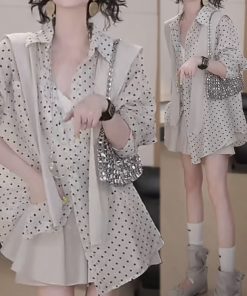 Summer 2025 Women's Chinese Style Sleeveless Green Printed Top and Shorts Two-Piece Set - National Wind Fashion