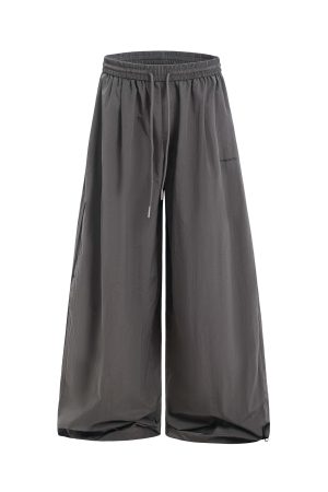 Summer American Pleated Straight Loose Cargo Pants for Outdoor Sports - Windproof, Comfortable and Stylish Activewear