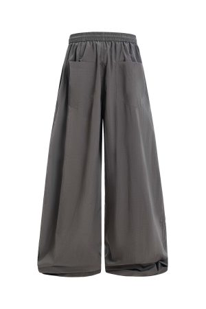 Summer American Pleated Straight Loose Cargo Pants for Outdoor Sports - Windproof, Comfortable and Stylish Activewear