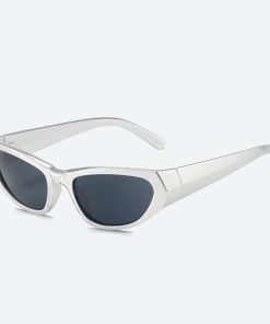 Summer Clothes For Girls, Outfits For Chilling At Home - Cyberpunk Rave On Cat Eye Sunglasses