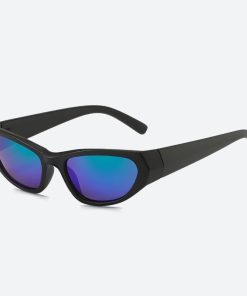 Summer Clothes For Girls, Outfits For Chilling At Home - Cyberpunk Rave On Cat Eye Sunglasses