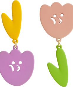 Summer Flower Petal Earrings, Cute Quirky Design, Unique 2025 Style, Personalized Jewelry for Women