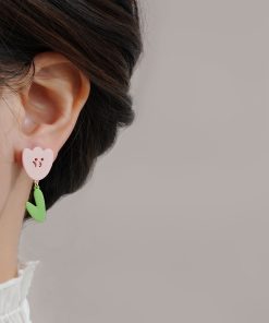 Summer Flower Petal Earrings, Cute Quirky Design, Unique 2025 Style, Personalized Jewelry for Women