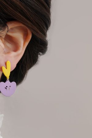 Summer Flower Petal Earrings, Cute Quirky Design, Unique 2025 Style, Personalized Jewelry for Women