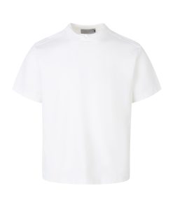 Summer Slim Fit Double-Layer Collar Solid Color Short Sleeve T-Shirt - Versatile Basic Tee for Effortless Style