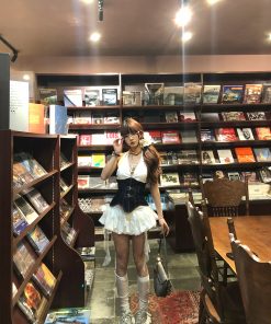 Summer Slimming Lace-Up Camisole Top for Women - Waist-Defined Spliced Design, Hot Girl Style, Perfect for 90s and Y2K Fashion