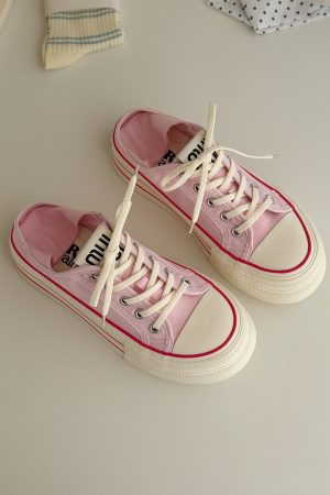 Summer Thick-Soled Canvas Sneakers for Women - Two-Way Wear, Breathable & Versatile, 2025 New Style, Casual Footwear