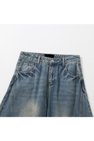 Summer Thin Baggy Jeans for Women - 2025 American Vintage Style Machete Pants