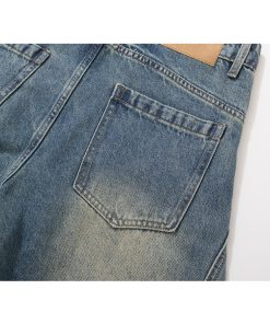 Summer Thin Baggy Jeans for Women - 2025 American Vintage Style Machete Pants