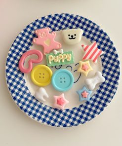 Summer Women's Thick-Soled Little Bear Star Hole Shoes - Height-Increasing Outdoor Slippers for 2025, Y2K Inspired