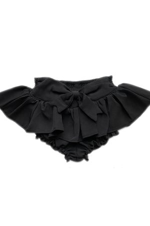 Sweet Floral Puff Skirt for Girls - A-Line Short Skirt with Slim Fit, Perfect for Dates, 90s Inspired BabykinG Style