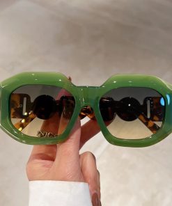 Sweet Girl Style, Long Sleeve Outfits Summer - Oversized Square Sunglasses