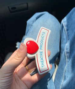 Sweet Heart Hair Clip - Women's Shark Claw Hairpin, Cute Tail Accessory for Y2K and Korean Style Hair Trends