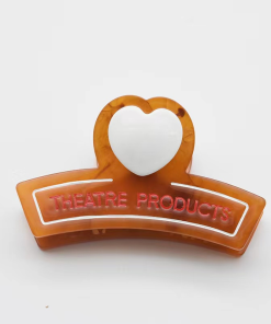 Sweet Heart Hair Clip - Women's Shark Claw Hairpin, Cute Tail Accessory for Y2K and Korean Style Hair Trends