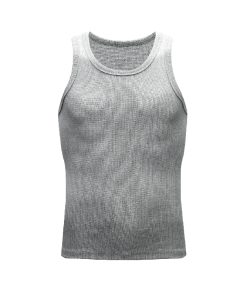 Textured Skin-Friendly 450G Xinjiang Cotton Heavyweight Ribbed Tank Top - Shaping Base Layer for Everyday Style