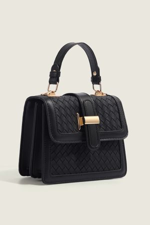 Textured Woven Small Bag for Women - Trendy Versatile Shoulder Crossbody Handbag, 2025 Fashion Must-Have, Chic Niche Style