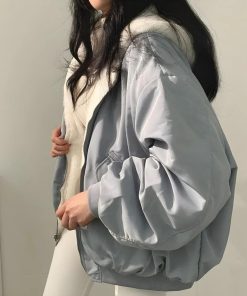 That Girl Outfits School, Long Maxi Skirts Outfit - Teddy Reversible Hooded Jacket