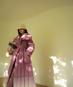 Thick Mid-Length Down Jacket with Zero-Pressure Design - Heavy-Duty Winter Puff Coat for 2025, Perfect for Y2K and Korean Style Fashion