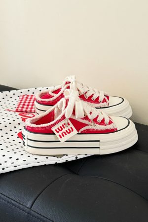 Thick-Soled Canvas Slip-On Shoes for Women - Summer 2025 Outdoor Soft Bottom Lightweight Sneakers