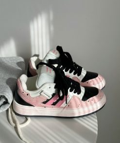 Thick-Soled Casual Loafers for Women - 2025 Spring Hong Kong Style Versatile Footwear