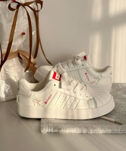 Thick-Soled Casual Shell Sneakers for Women - Breathable Versatile Little White Sports Shoes - 2025 Spring Collection