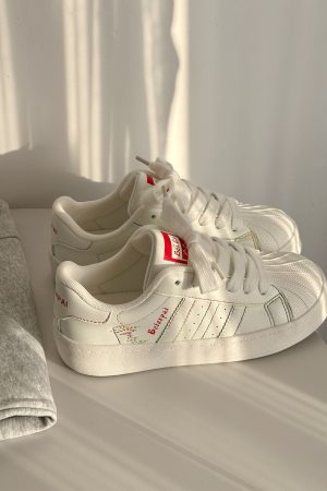Thick-Soled Casual Shell Sneakers for Women - Breathable Versatile Little White Sports Shoes - 2025 Spring Collection