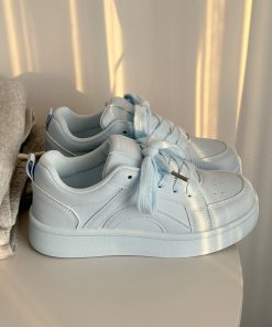 Thick-Soled Casual Shoes for Women - Chic Korean Style Versatile Niche Footwear for Spring and Autumn - Perfect for Students